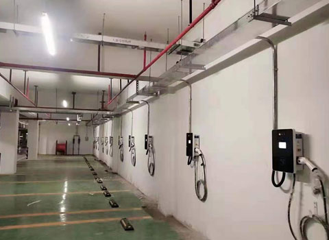 广大附中南沙实验学校地下停车场充电桩项目(图1)